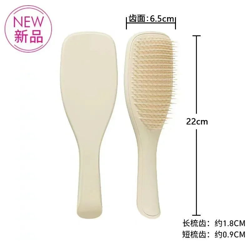 1pc Scalp Massage Comb Anti-static Massager Hair Brushes Not Knotted Tangle Detangle Shower Portable Magic Handle Hair Combs