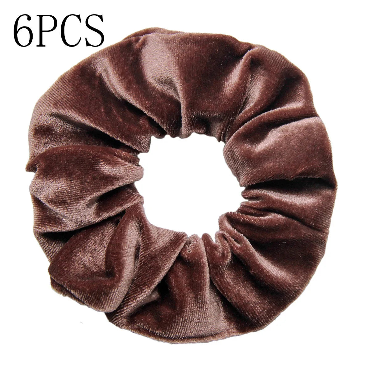 10/6 Accessories Scrunchies Hair Scrunchy Women Velvet Solid Leopard Tie Dye Ponytail Holder Headwear Elastic Ties Bands Set