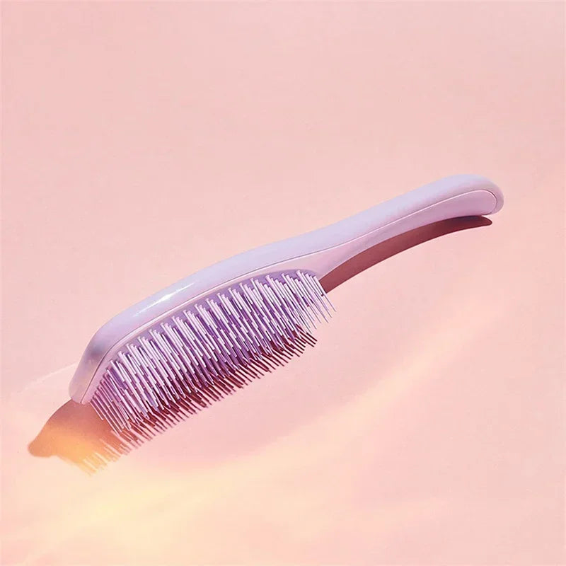 1pc Scalp Massage Comb Anti-static Massager Hair Brushes Not Knotted Tangle Detangle Shower Portable Magic Handle Hair Combs