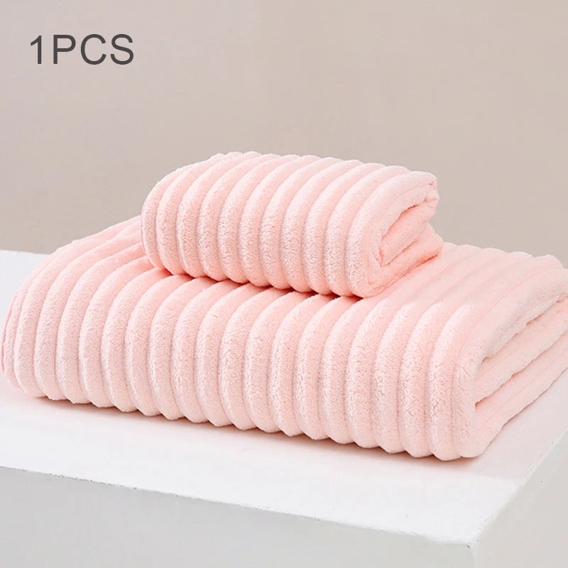 Super Large Baths Towels High quality thicken Coral velvet bath towel Soft Quick Absorbent Bath Towel quick-drying Comfort