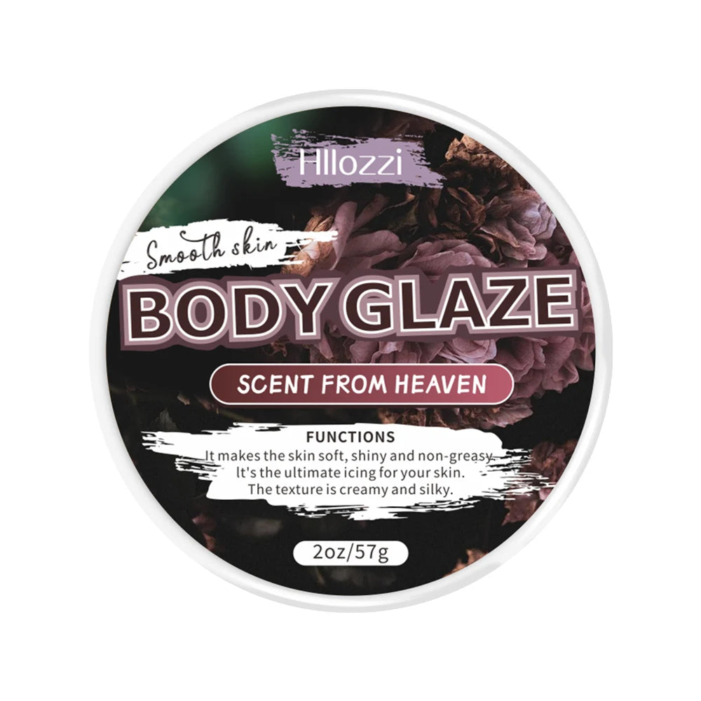 2oz/57gBody Glaze Body Butter, Body Butter Moisturizer for Women, Nourishing Moisturizing Skin Care Body Butter for All Skin