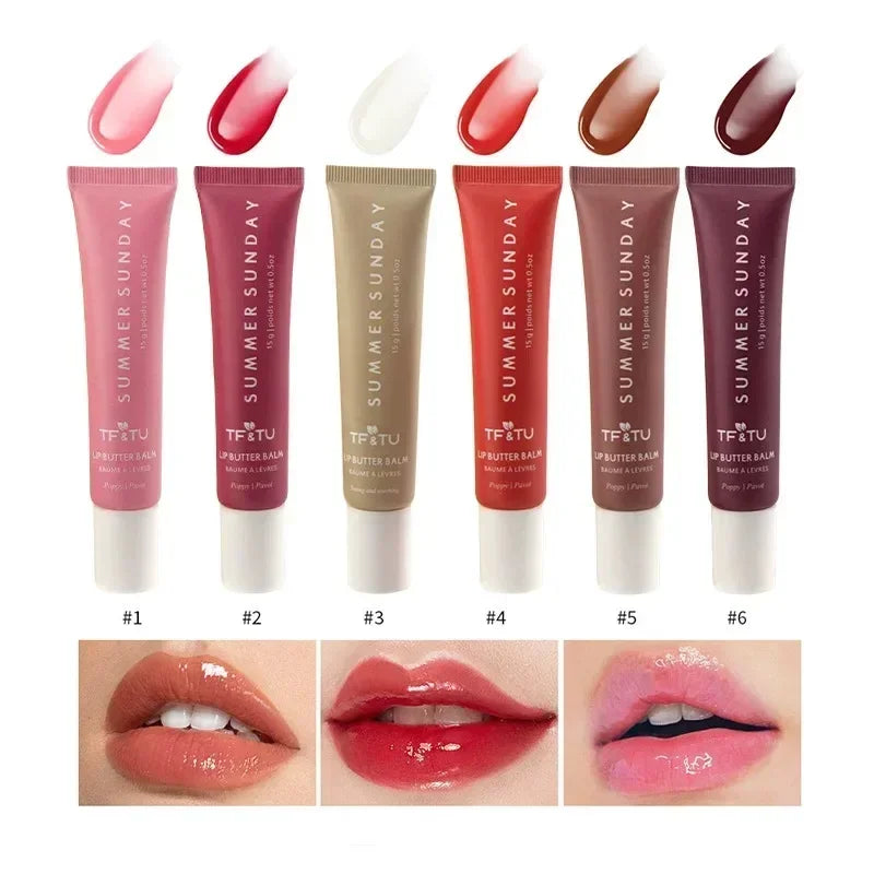 It's A Hit 15g Summ Fridays Polypeptide Butter Lip Balm Liquid Lip Hydrating Moisturizing Lip Gloss Cosmetics