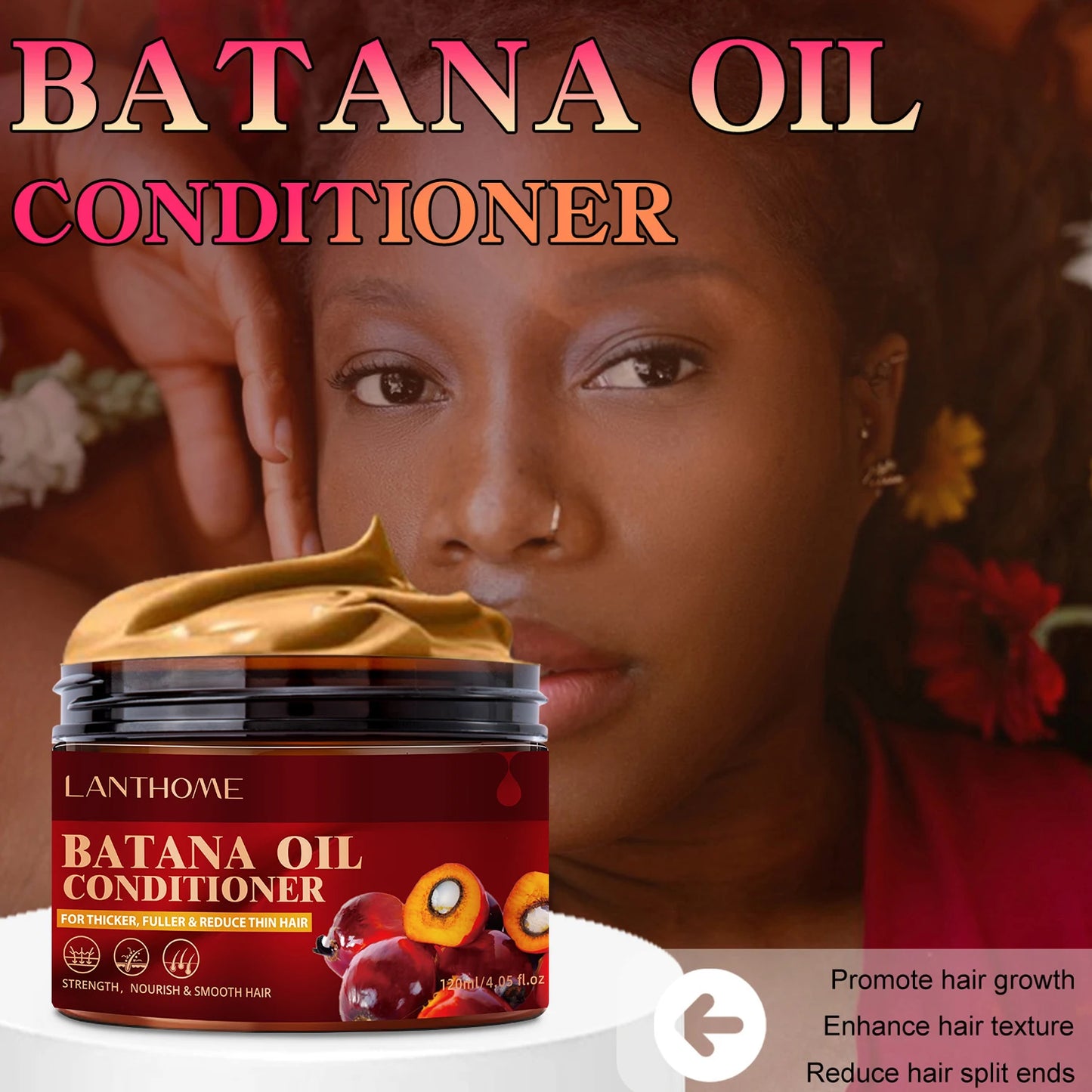 Batana Shampoo Hair Strengthing Moisturizer Restore Damaged and Brittle Hair Dandruff Control Shampoo for All Hair Types