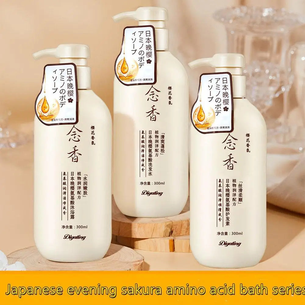 Fragrant Japanese Amino Acid Shampoo Hair Conditioner Body Was Hair Shampoo Bath Lotion Shampoo Skin Care Hair care product