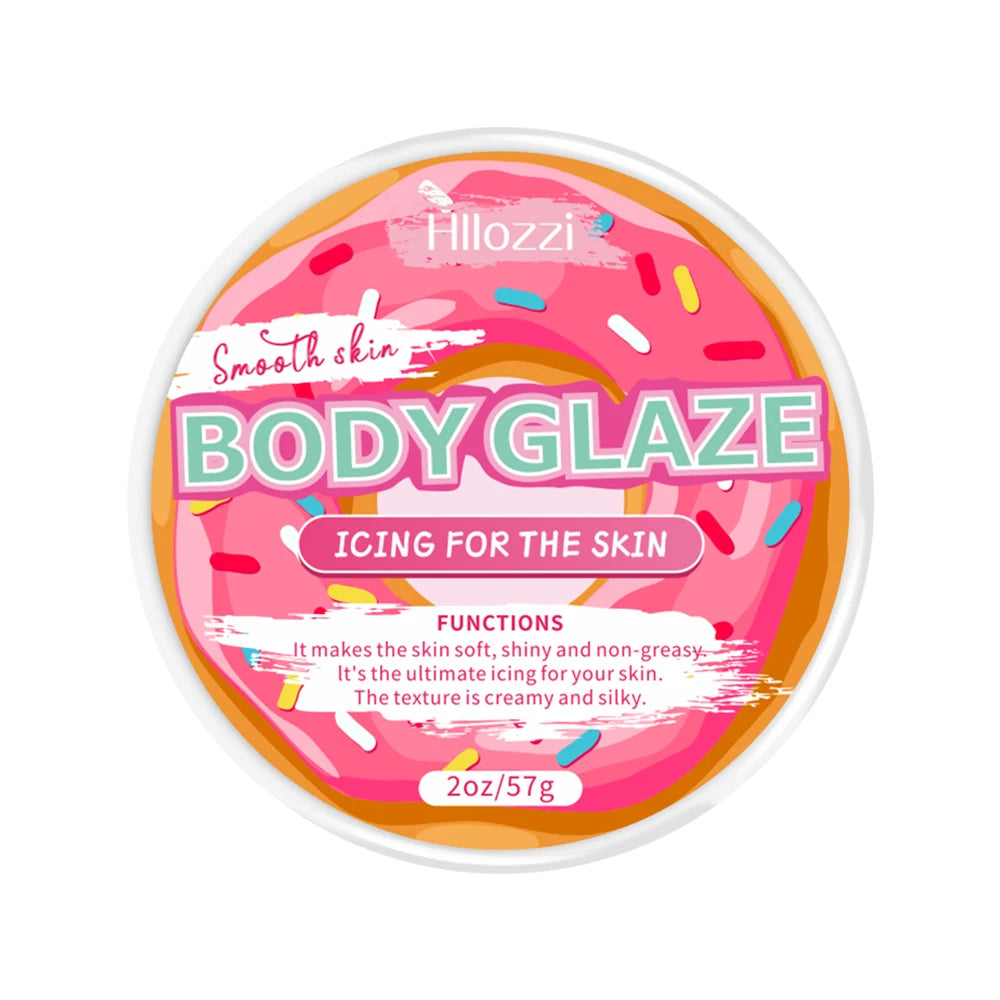 2oz/57gBody Glaze Body Butter, Body Butter Moisturizer for Women, Nourishing Moisturizing Skin Care Body Butter for All Skin