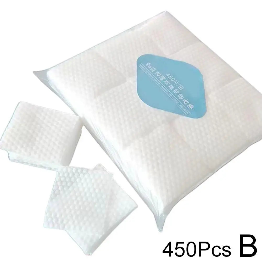 450/500/600PCS Facial Puff Cotton Pads Disposable Makeup Accessories Remover Practical Face