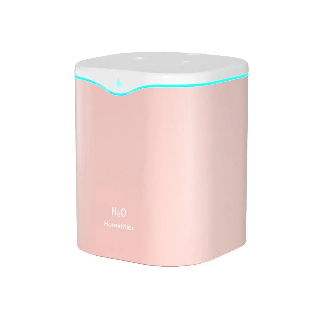 2000ML USB Air Humidifier Double Spray Port Essential Oil Aromatherapy Humificador Cool Mist Maker Fogger Purify for Home Office