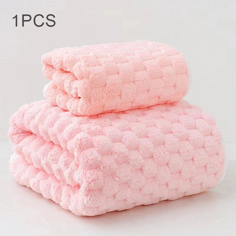 Super Large Baths Towels High quality thicken Coral velvet bath towel Soft Quick Absorbent Bath Towel quick-drying Comfort