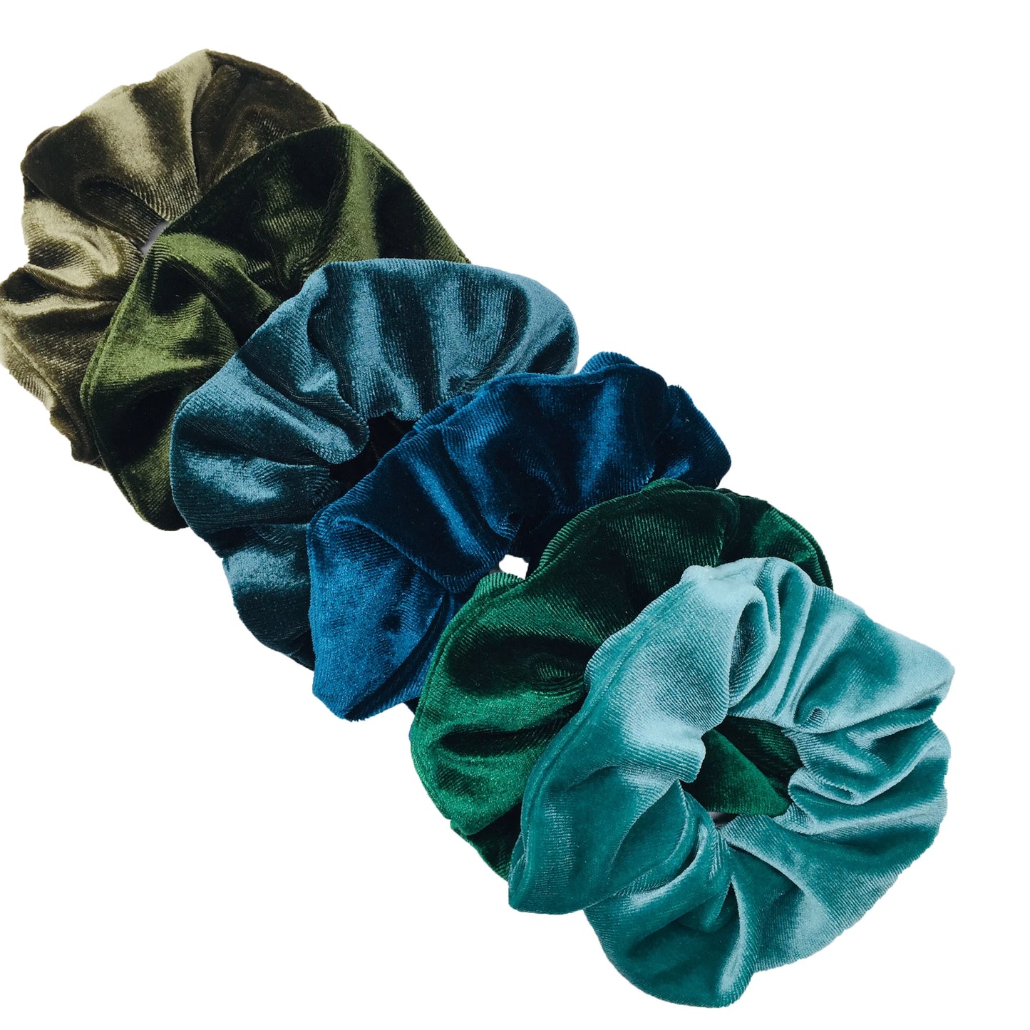 10/6 Accessories Scrunchies Hair Scrunchy Women Velvet Solid Leopard Tie Dye Ponytail Holder Headwear Elastic Ties Bands Set