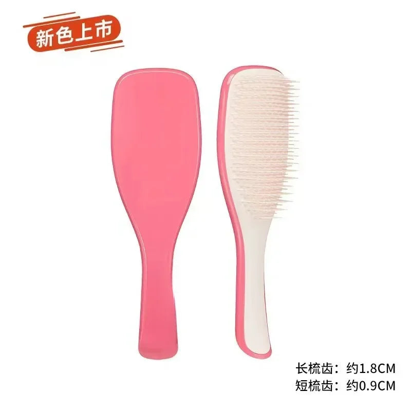 1pc Scalp Massage Comb Anti-static Massager Hair Brushes Not Knotted Tangle Detangle Shower Portable Magic Handle Hair Combs