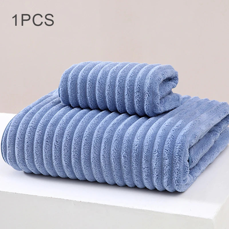 Super Large Baths Towels High quality thicken Coral velvet bath towel Soft Quick Absorbent Bath Towel quick-drying Comfort