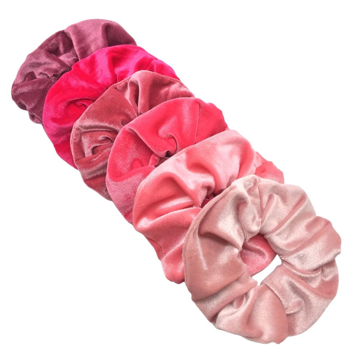 10/6 Accessories Scrunchies Hair Scrunchy Women Velvet Solid Leopard Tie Dye Ponytail Holder Headwear Elastic Ties Bands Set