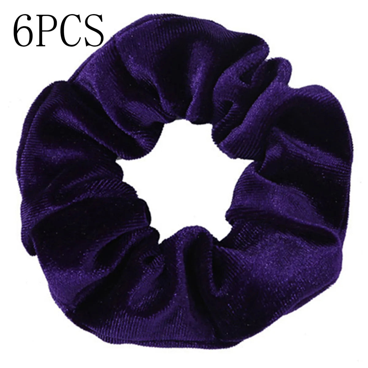 10/6 Accessories Scrunchies Hair Scrunchy Women Velvet Solid Leopard Tie Dye Ponytail Holder Headwear Elastic Ties Bands Set