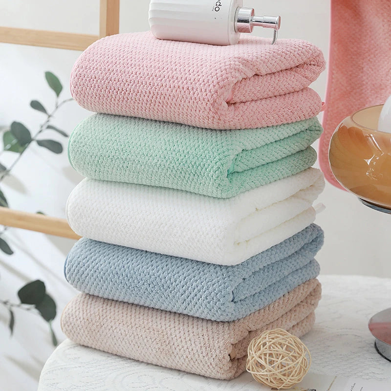 Super Large Baths Towels High quality thicken Coral velvet bath towel Soft Quick Absorbent Bath Towel quick-drying Comfort