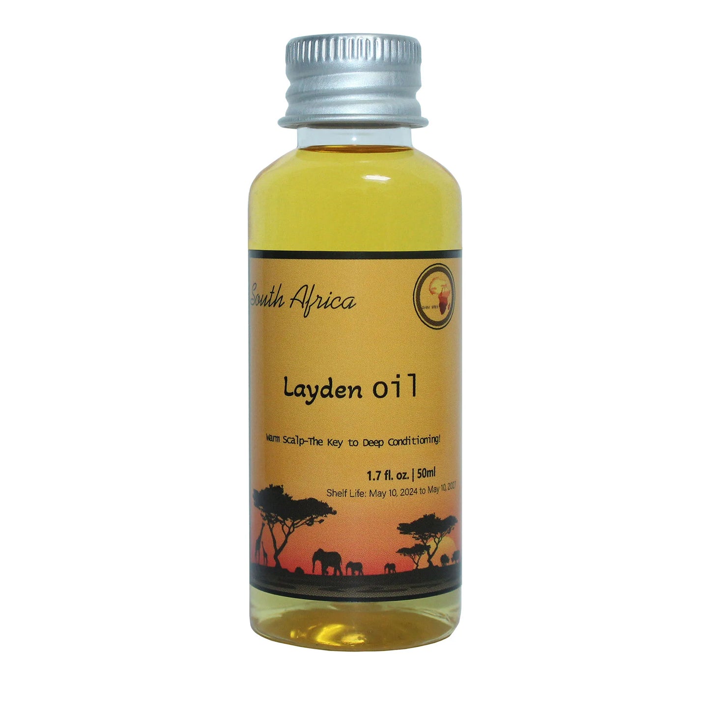 African Traditional Layden Nourish Oil 50 ml Locks in Moisture Scalp & Hair Roots Strengthening