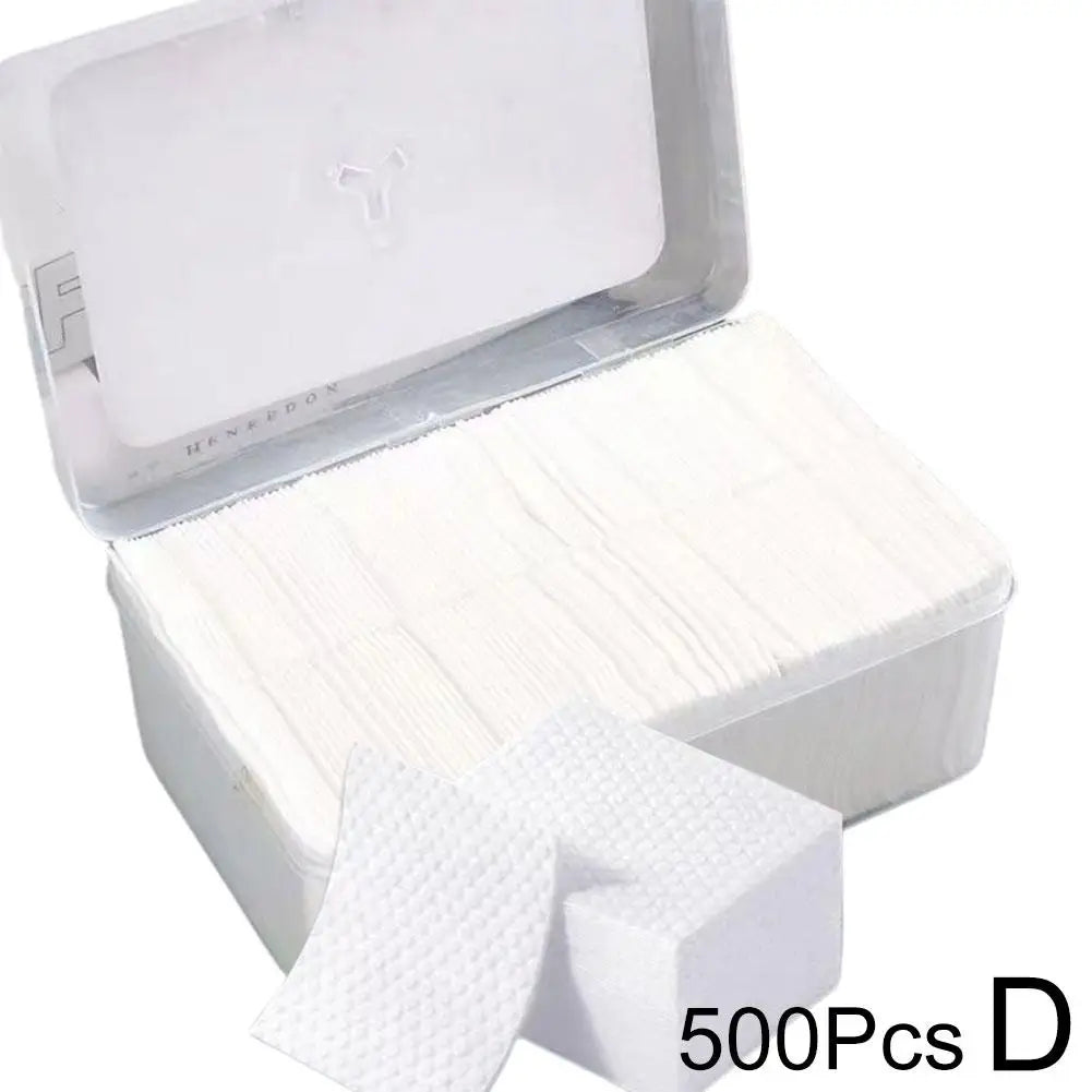 450/500/600PCS Facial Puff Cotton Pads Disposable Makeup Accessories Remover Practical Face